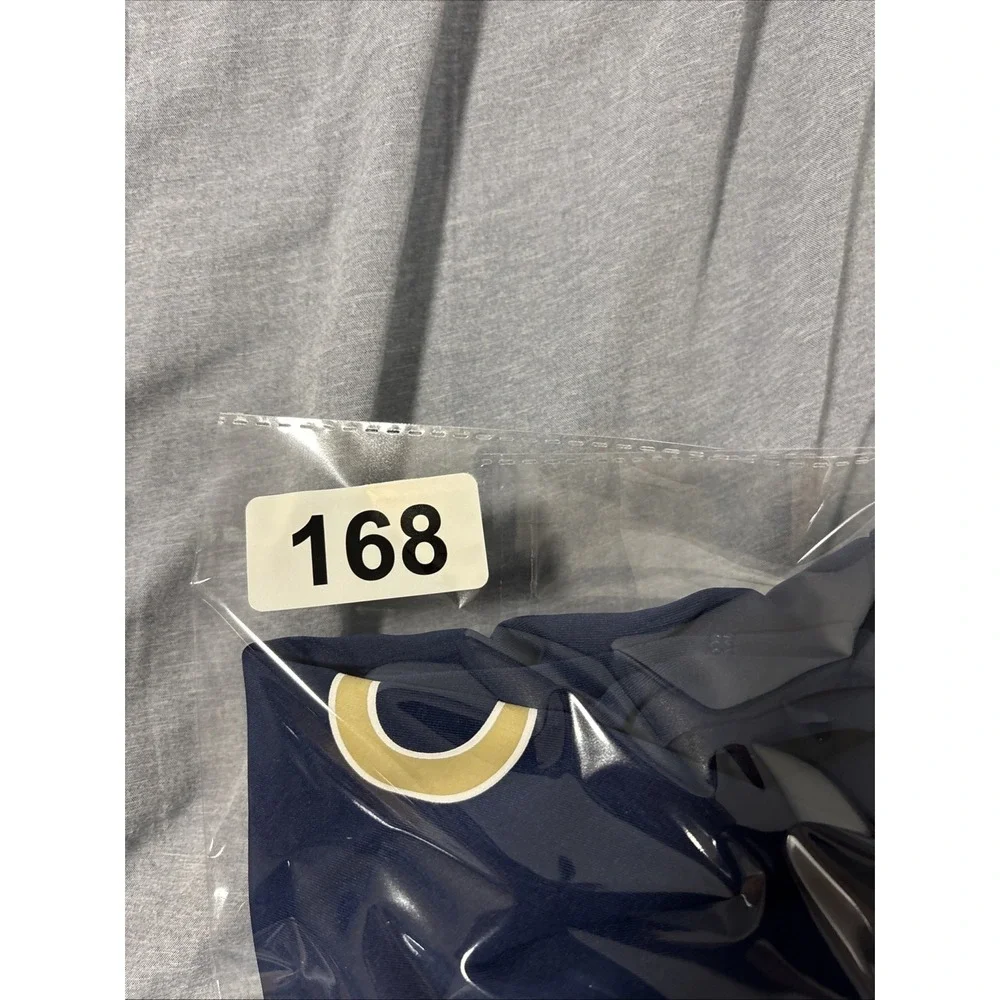 Adidas Georgia Tech GT Team/Player Issued Quarter Zip Navy Men M NCAA Sample